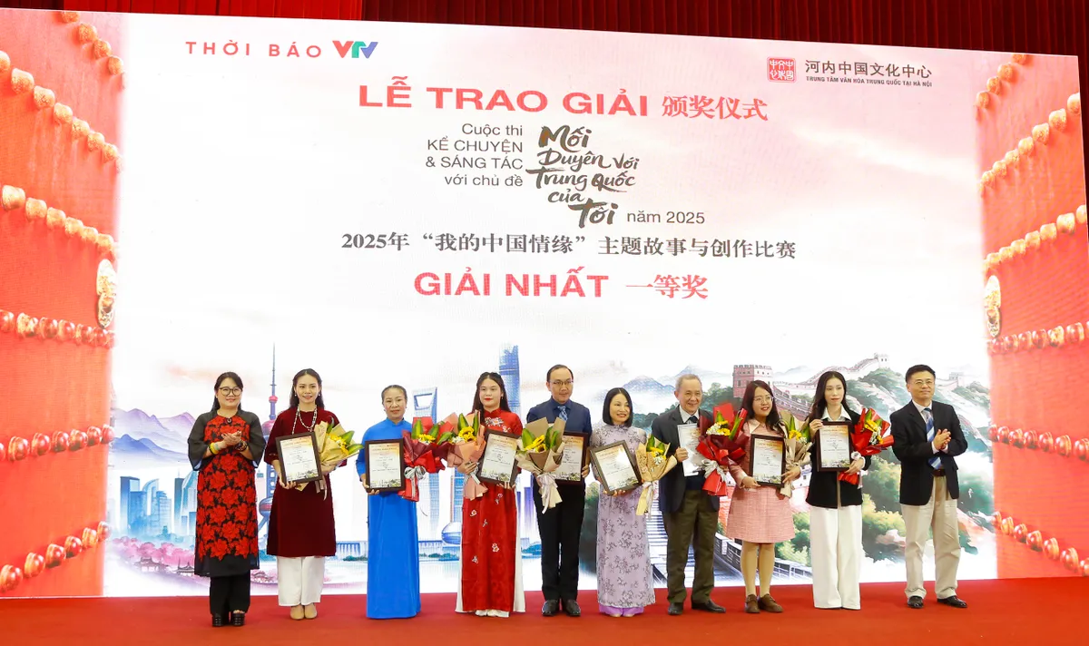 Trao giải cuộc thi Mối duy&ecirc;n với Trung Quốc của t&ocirc;i năm 2025- Ảnh 1.
