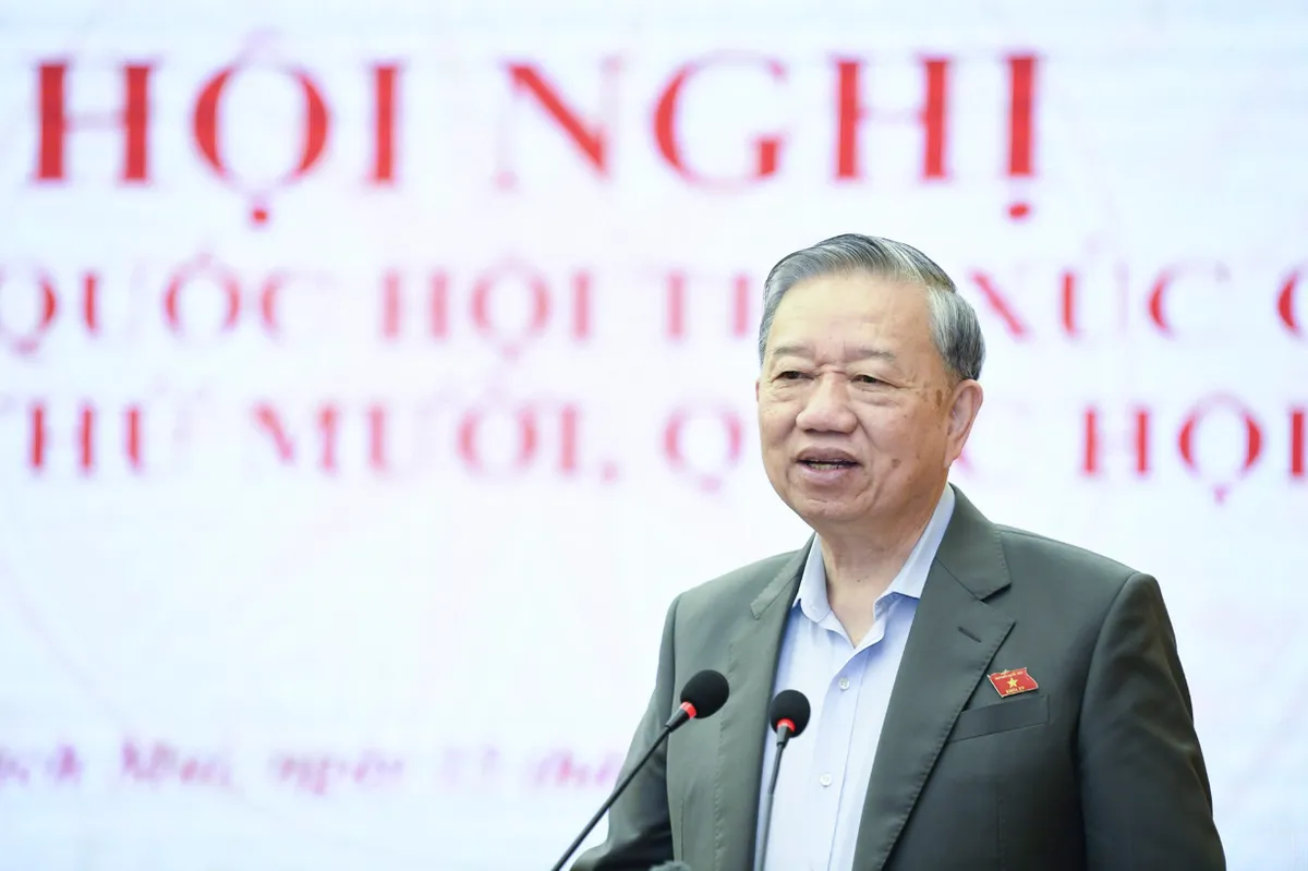 Tổng B&iacute; thư T&ocirc; L&acirc;m: Việt Nam phải tiến bước c&ugrave;ng thời đại, c&ugrave;ng thế giới- Ảnh 1.