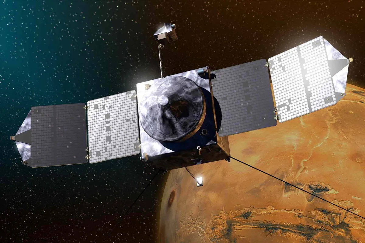NASA mất liên lạc với tàu thăm dò MAVEN đang bay quanh Sao Hỏa - Ảnh 1.