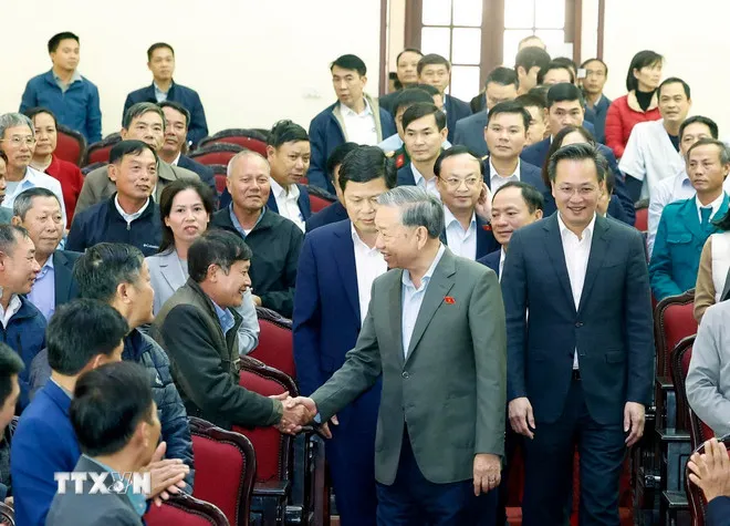 Tổng B&iacute; thư T&ocirc; L&acirc;m: Tập trung ph&aacute;t triển n&ocirc;ng nghiệp xanh, gi&aacute; trị cao, x&acirc;y dựng kinh tế n&ocirc;ng th&ocirc;n hiện đại - Ảnh 1.