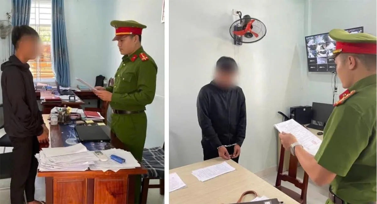 Bắt 2 kẻ chuốc rượu say rồi xâm hại thiếu nữ - Ảnh 1.