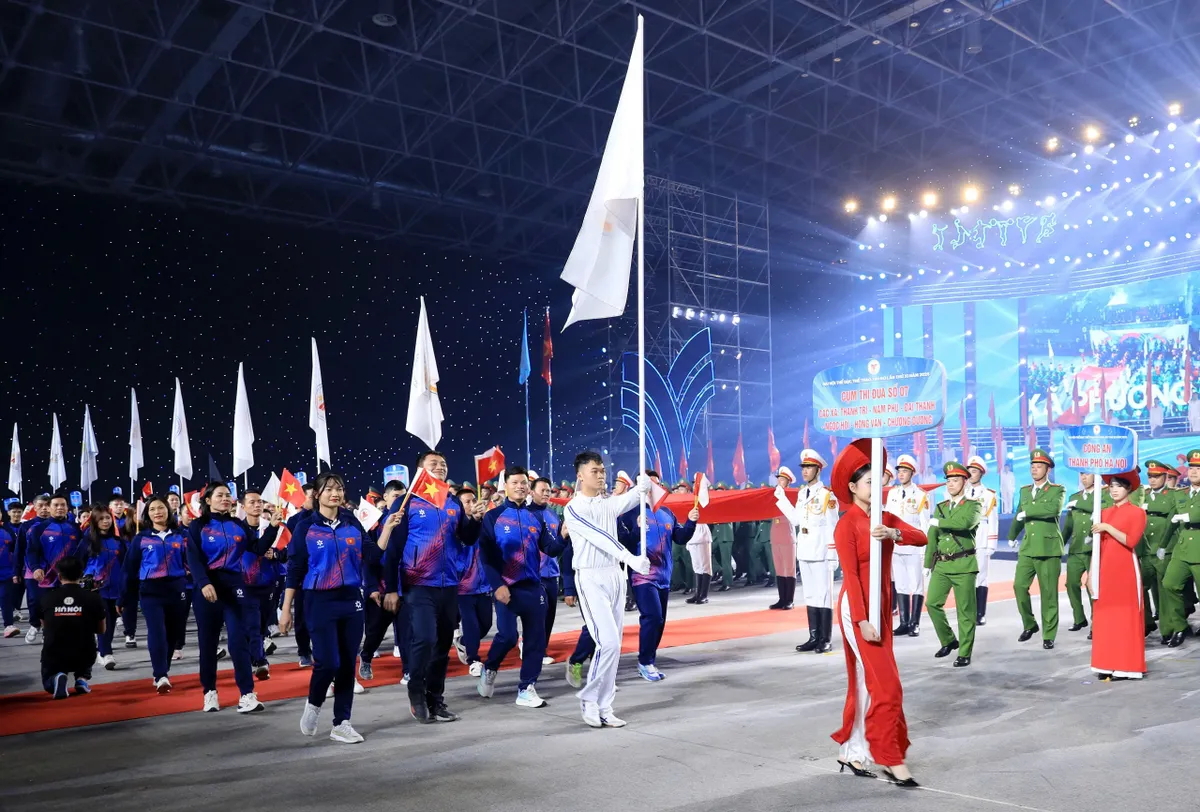 Khai mạc Đại hội Thể dục thể thao Thủ đ&ocirc; lần thứ XI năm 2025- Ảnh 4.