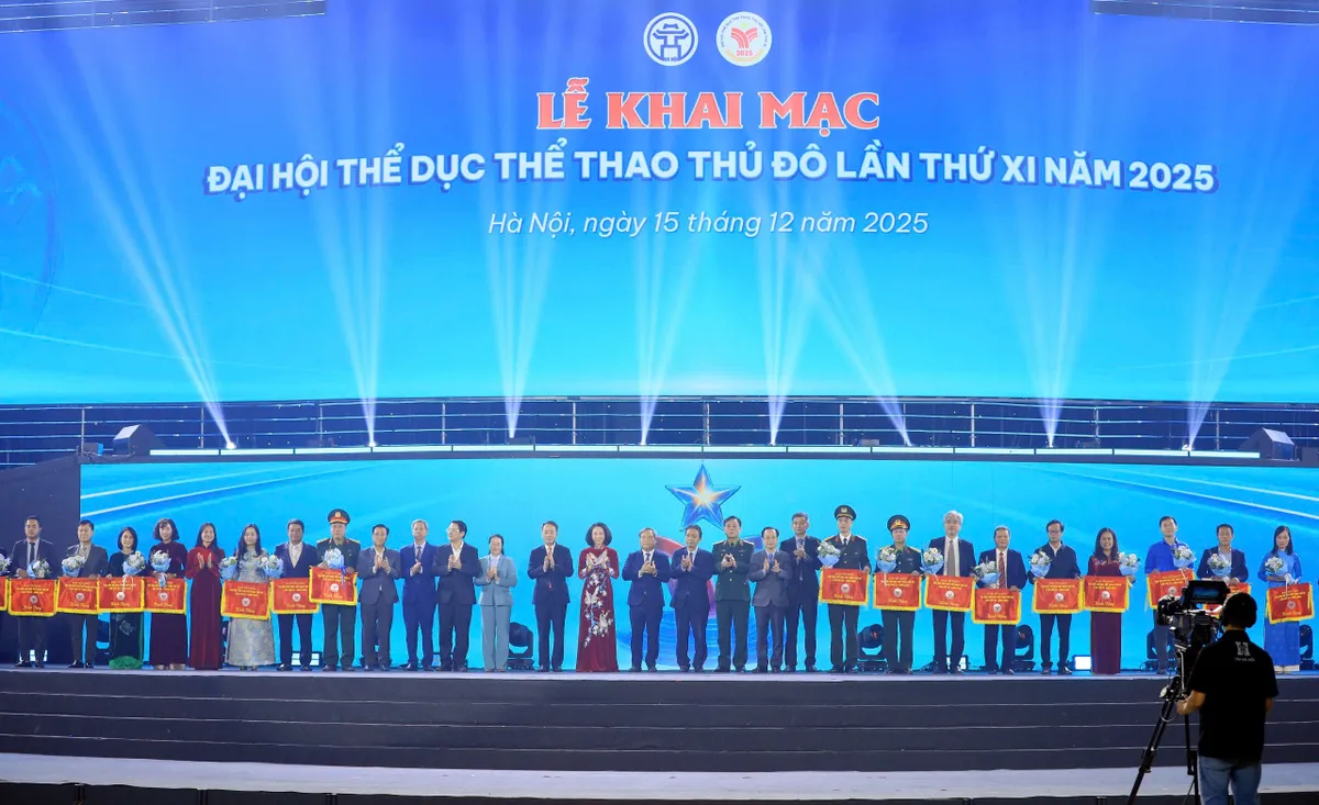 Khai mạc Đại hội Thể dục thể thao Thủ đ&ocirc; lần thứ XI năm 2025- Ảnh 5.