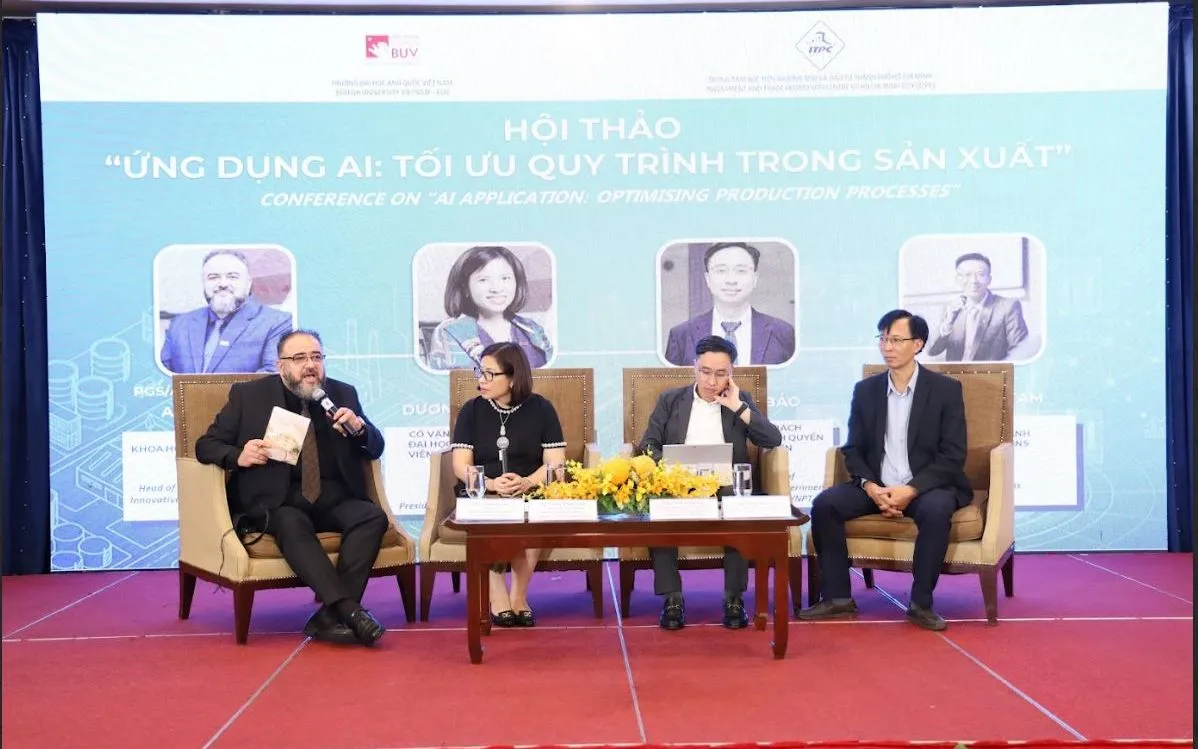 Các chuyên gia cho rằng, AI đã mở ra phương thức vận hành mới cho doanh nghiệp sản xuất, từ quản trị chuỗi cung ứng, lập kế hoạch và điều độ sản xuất. 