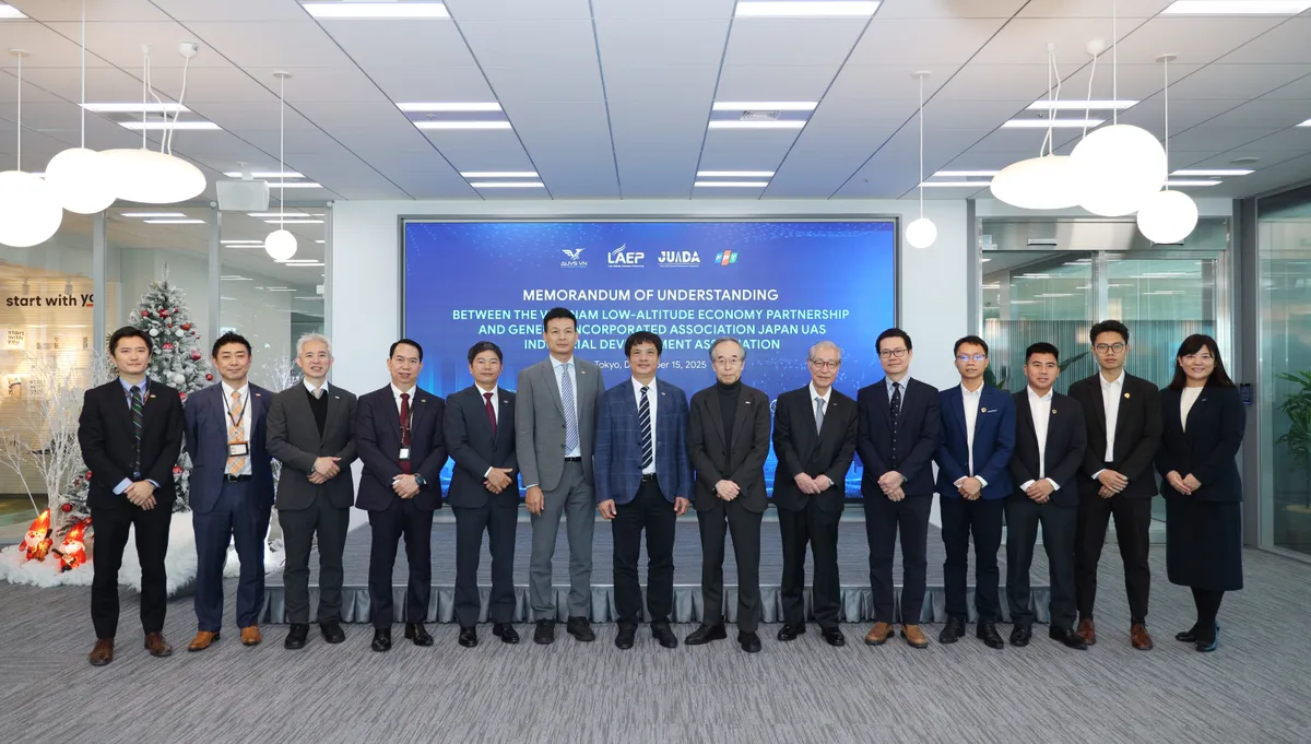 Li&ecirc;n minh Kinh tế tầm thấp Việt Nam ph&aacute;t triển hệ sinh th&aacute;i UAV, drone - Ảnh 1.