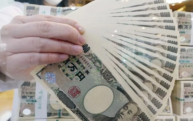  Đồng yen Nhật Bản. (Ảnh: Yonhap/TTXVN)