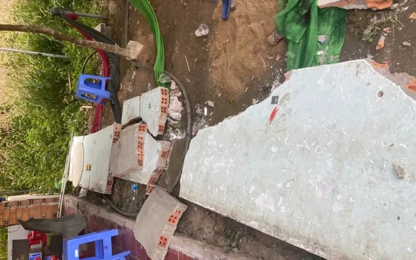 Sập tường tại trung t&acirc;m s&aacute;t hạch l&aacute;i xe ở L&acirc;m Đồng, 1 học vi&ecirc;n tử vong - Ảnh 2.