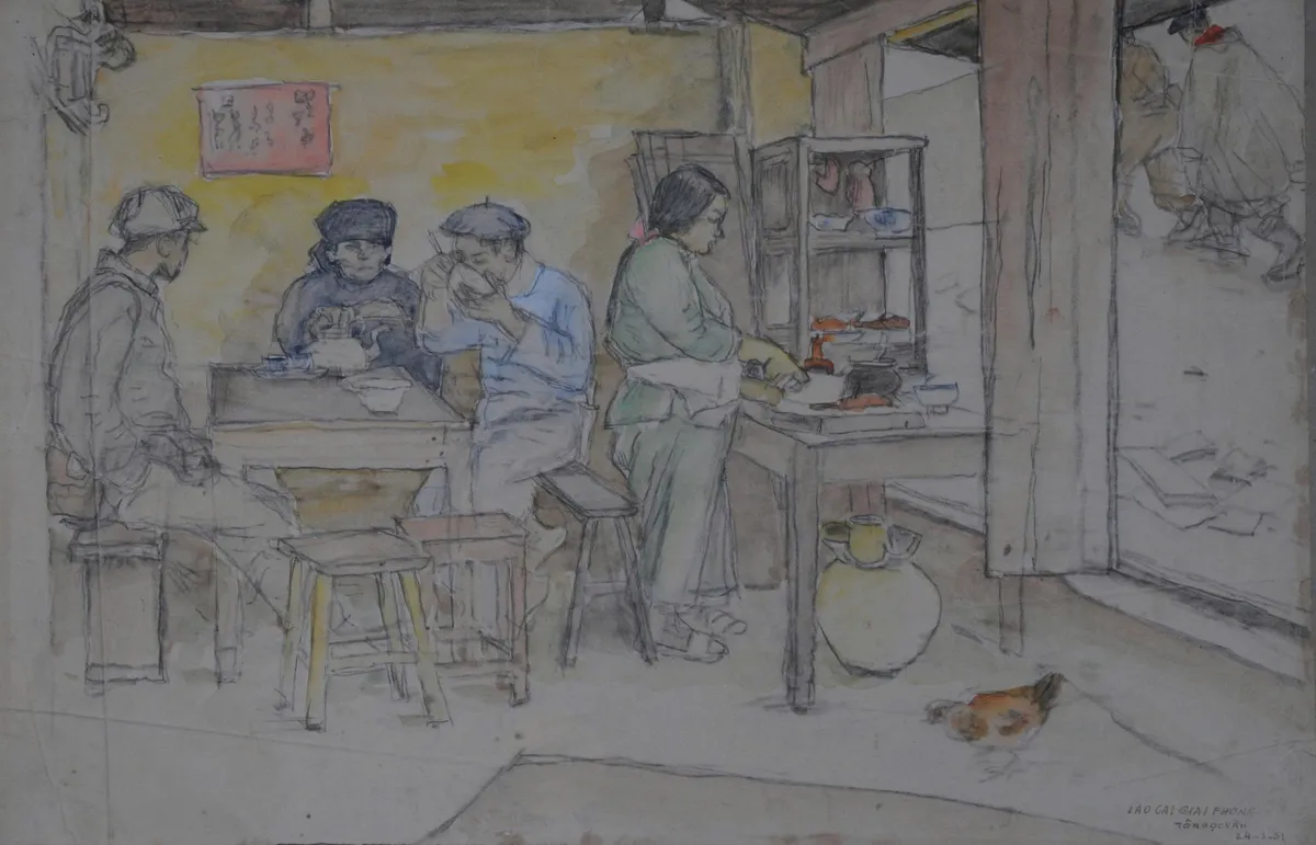 សូមកោតសរសើរគំនូរដ៏អស្ចារ្យរបស់វិចិត្រករល្បីឈ្មោះ To Ngoc Van - រូបថតទី 2។