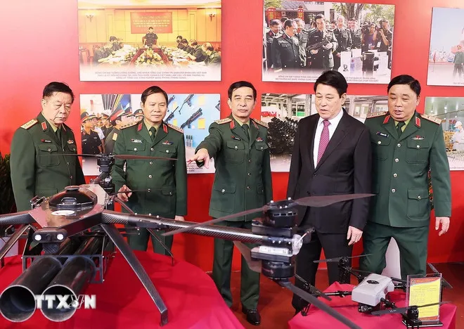 Chủ tịch nước: Triển khai c&aacute;c giải ph&aacute;p x&acirc;y nền quốc ph&ograve;ng to&agrave;n d&acirc;n vững mạnh - Ảnh 5.