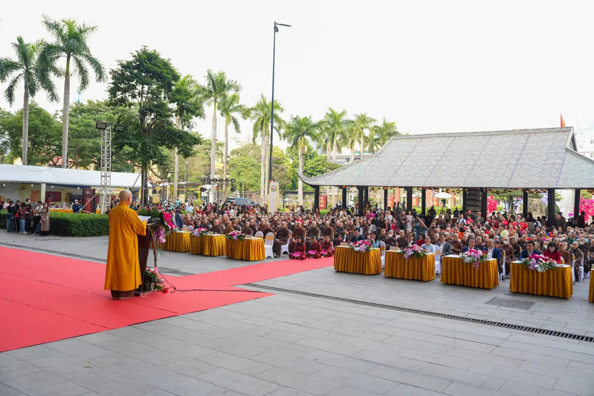 Kh&ocirc;ng gian Văn h&oacute;a Phật gi&aacute;o: Lan tỏa tinh thần "Văn minh - Tiết kiệm" giữa l&ograve;ng Thủ đ&ocirc; - Ảnh 2.