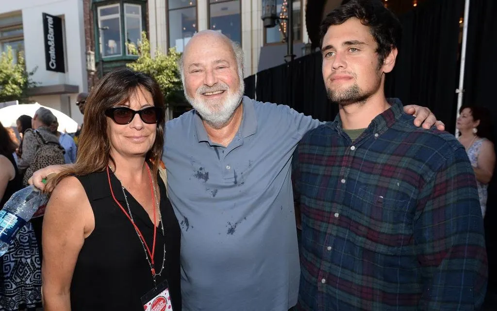 Director Rob Reiner and his wife and son Nick in a photo taken in 2013. (Photo: Getty Images for Teen Vogue)