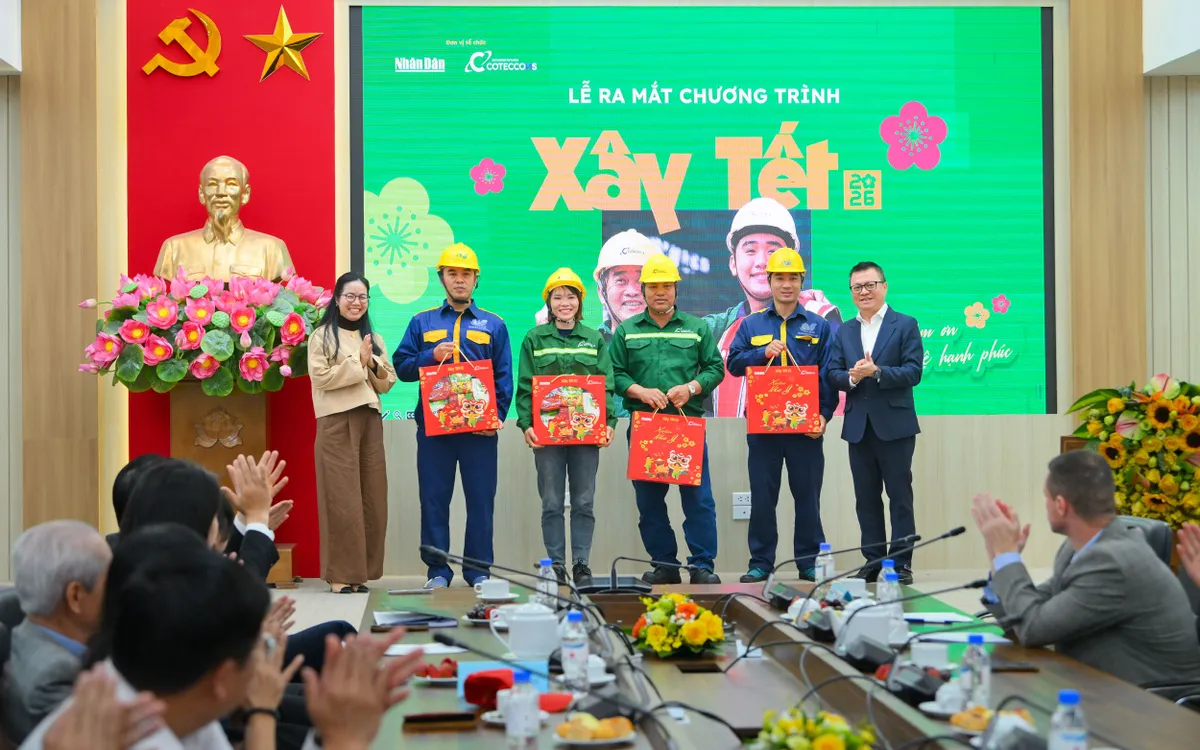 "X&acirc;y Tết 2026" chung tay chăm lo đời sống c&ocirc;ng nh&acirc;n trước thềm năm mới - Ảnh 1.
