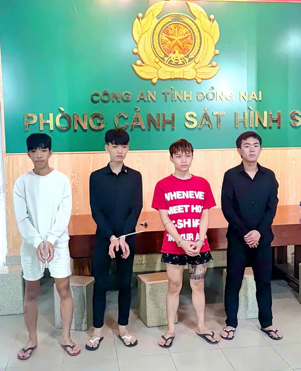 Đồng Nai: Bắt giữ 4 đối tượng n&eacute;m vỏ chai bia khiến người đ&agrave;n &ocirc;ng tử vong- Ảnh 1.