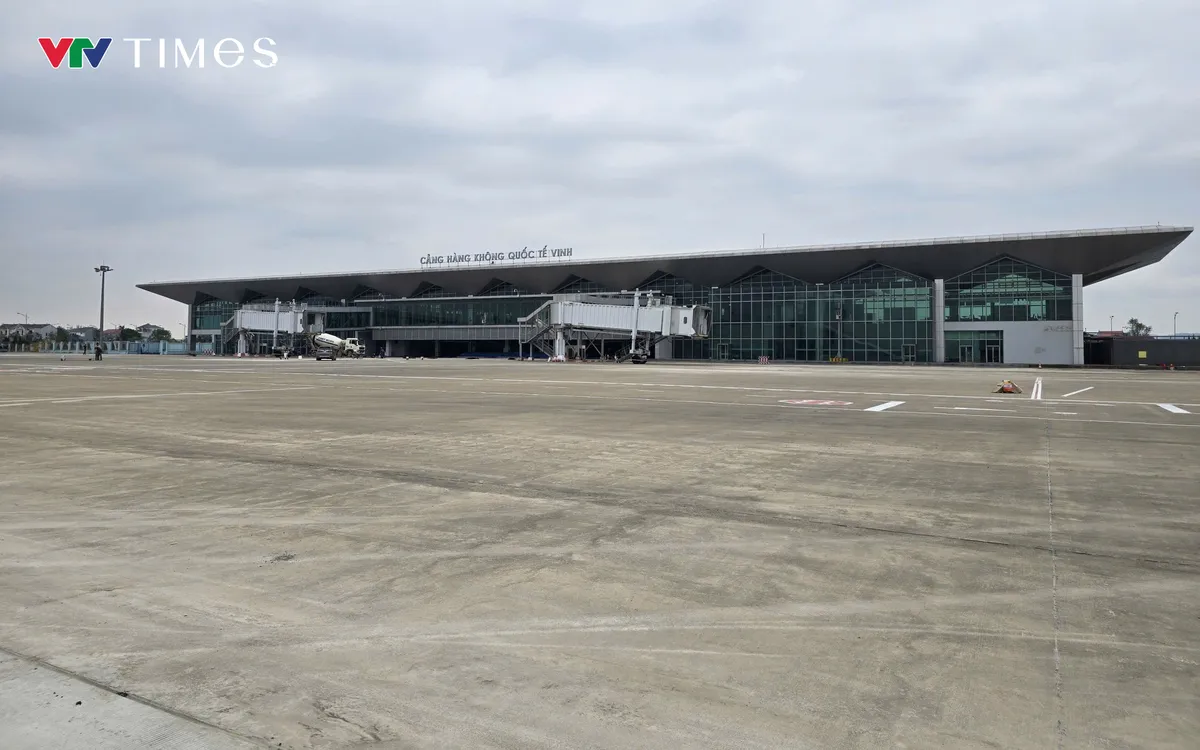 Dự kiến sân bay Vinh sẽ mở cửa khai thác trở sau gần 6 tháng đóng cửa để mở rộng, nâng cấp. Ảnh Ngọc Quân.
