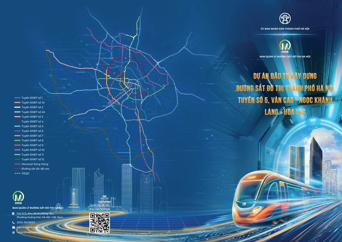 H&agrave; Nội khởi c&ocirc;ng dự &aacute;n tuyến Metro số 5: Văn Cao &ndash; Ngọc Kh&aacute;nh &ndash; L&aacute;ng &ndash; H&ograve;a Lạc- Ảnh 6.
