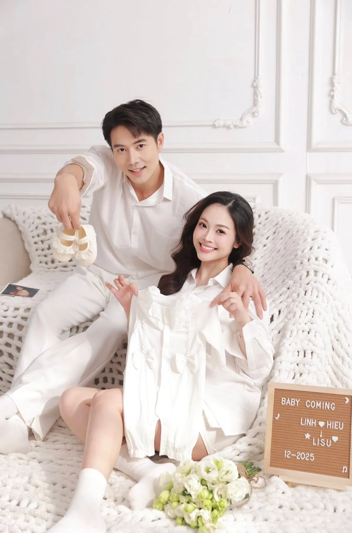 "MC c&oacute; nụ cười đẹp nhất VTV" đ&oacute;n con đầu l&ograve;ng - Ảnh 2.