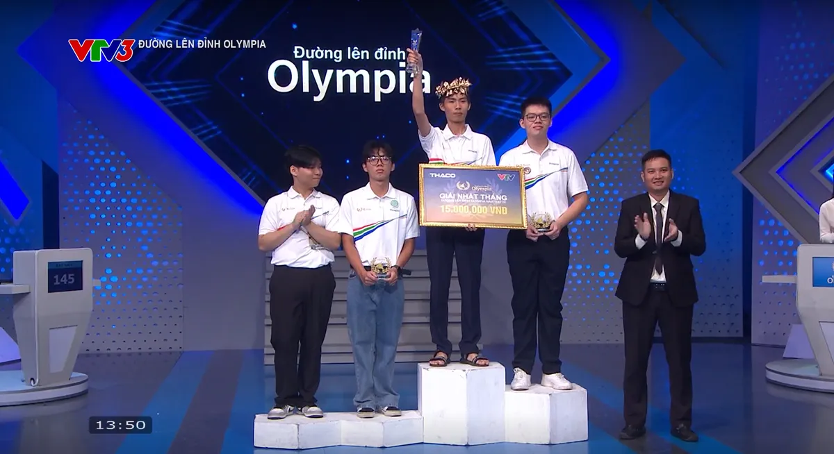 Ngược d&ograve;ng ở ph&uacute;t ch&oacute;t, nam sinh Hải Ph&ograve;ng xuất sắc gi&agrave;nh v&ograve;ng nguyệt quế Olympia - Ảnh 6.