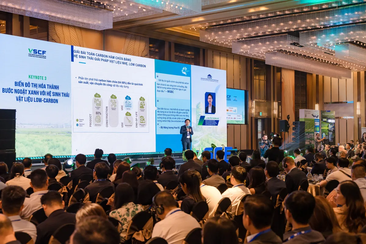  Th&uacute;c đẩy chuyển đổi xanh trong ng&agrave;nh x&acirc;y dựng - Ảnh 1.