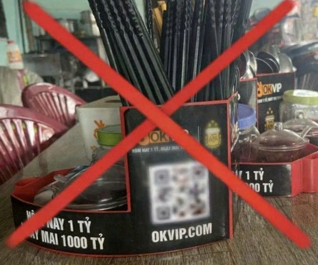 C&ocirc;ng an Hải Ph&ograve;ng khuyến c&aacute;o người d&acirc;n kh&ocirc;ng tiếp tay quảng c&aacute;o cờ bạc tr&ecirc;n mạng - Ảnh 1.