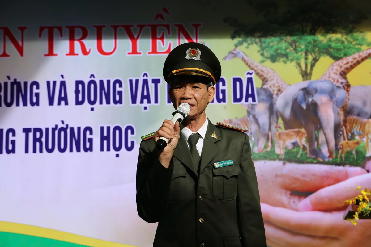 Lan tỏa th&ocirc;ng điệp bảo vệ rừng, động vật hoang d&atilde; từ học đường - Ảnh 1.