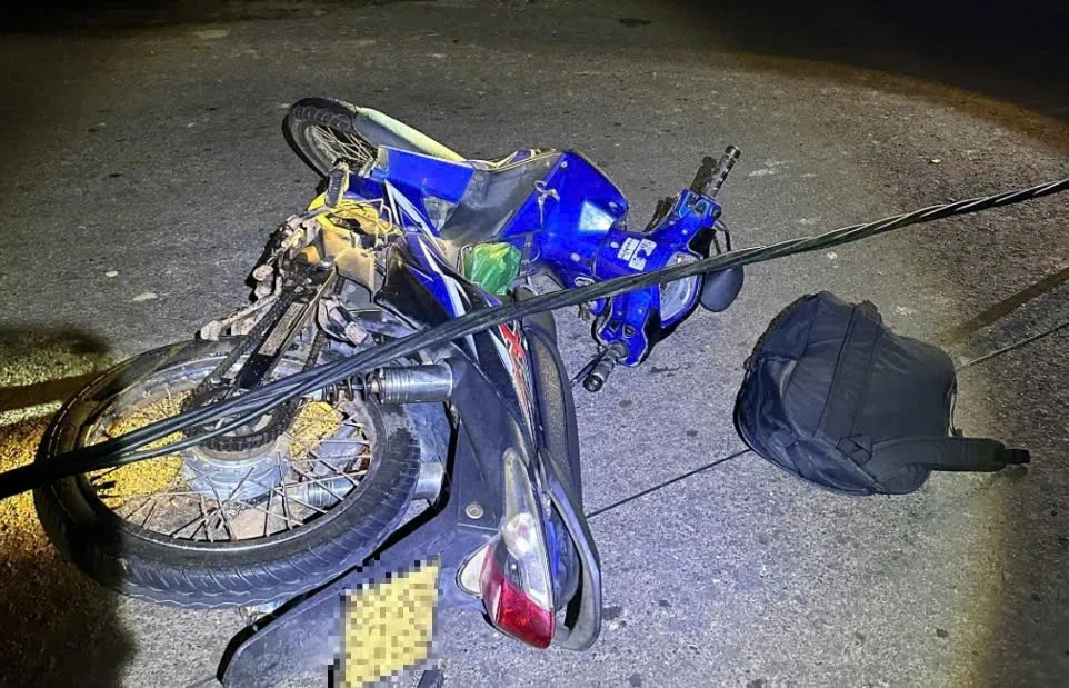 Lâm Đồng: Nam thanh niên tử vong do vướng dây điện sà xuống đường - Ảnh 1.