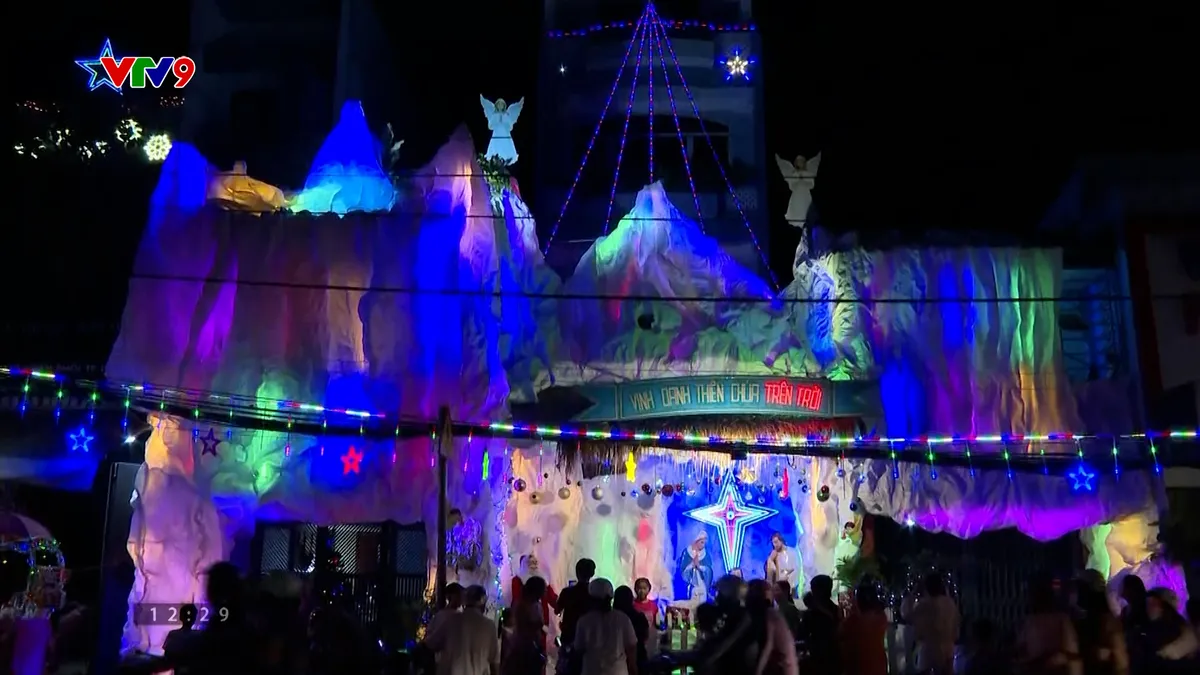 Ấn tượng phương Nam: Xóm đạo lớn nhất ở TP. Hồ Chí Minh lên đèn đón giáng sinh