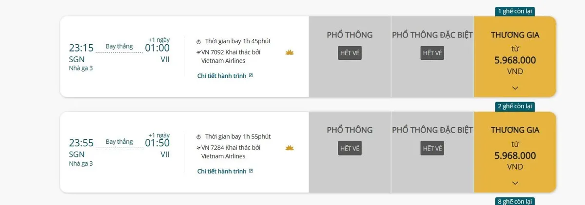 Cuộc đua vé máy bay Tết: Nhiều đường bay đã lấp đầy 80% - Ảnh 1.
