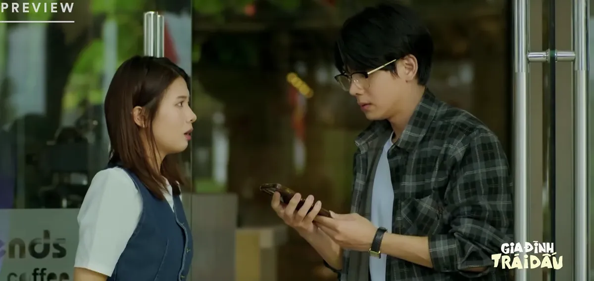 Gia đình trái dấu - Tập 11: Bố và em trai 'báo đời' bất ngờ đến nhà ông Phi - Ảnh 6.