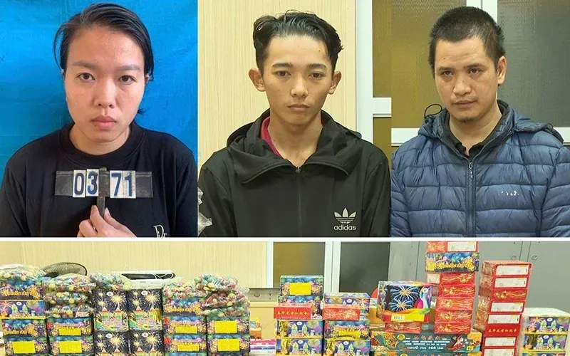 Công an Thanh Hóa khởi tố, bắt tạm giam 3 đối tượng mua bán pháo nổ trái phép trên mạng xã hội
