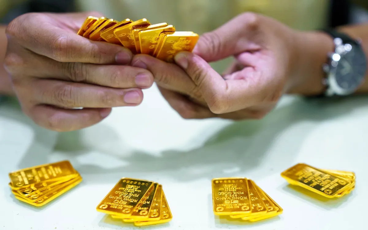 Giá vàng tiếp tục tăng