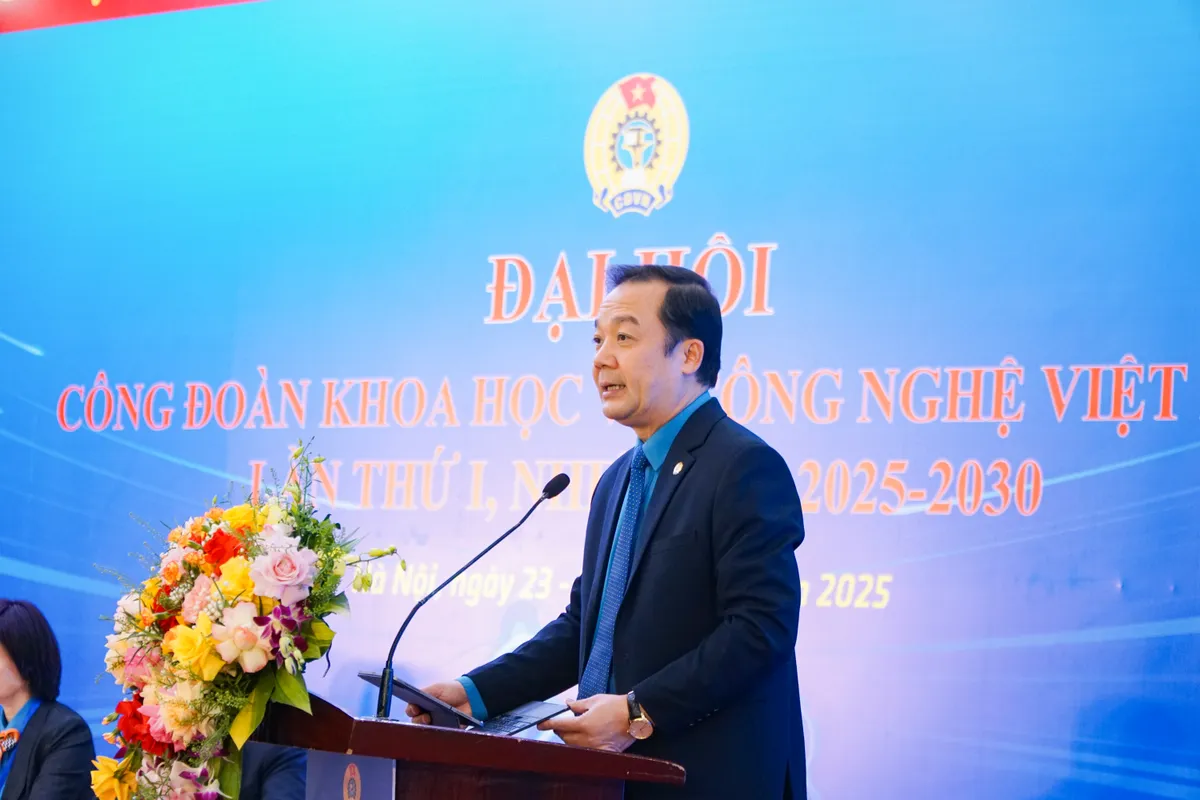 Chuyển đổi số phải l&agrave; hướng đi trọng t&acirc;m của C&ocirc;ng đo&agrave;n Khoa học v&agrave; C&ocirc;ng nghệ - Ảnh 3.