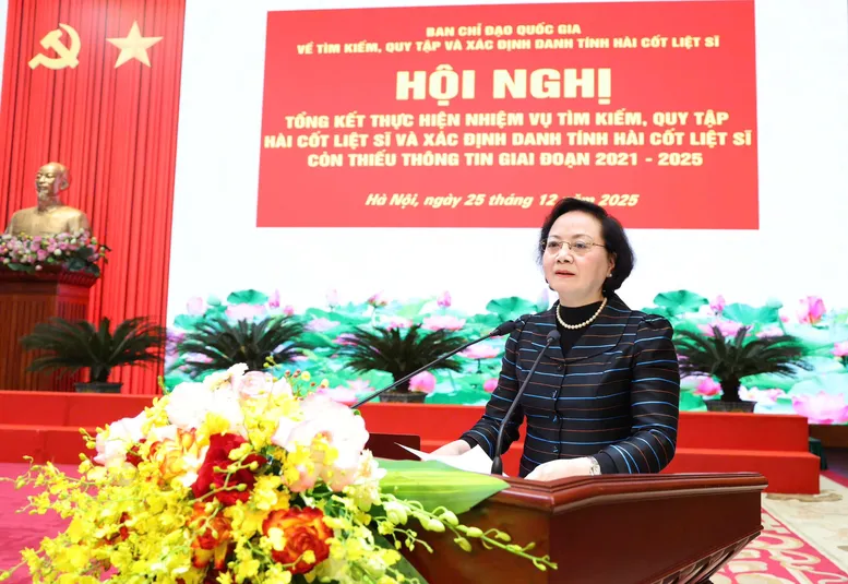 Bằng mọi nỗ lực, giải ph&aacute;p thiết thực đẩy nhanh t&igrave;m kiếm, quy tập, x&aacute;c định danh t&iacute;nh h&agrave;i cốt liệt sĩ  - Ảnh 1.