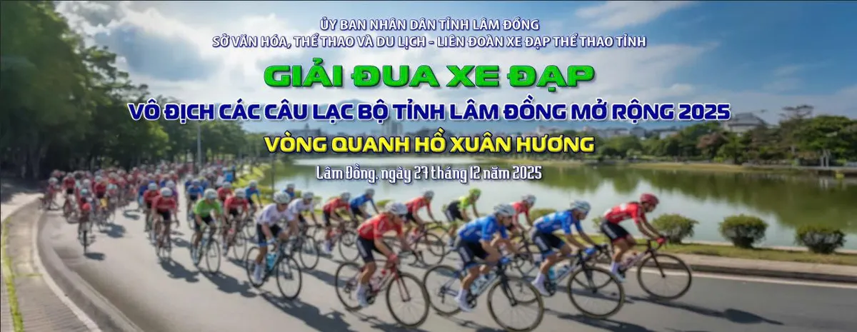 Đ&agrave; Lạt sẵn s&agrave;ng cho Giải đua xe đạp v&ograve;ng quanh Hồ Xu&acirc;n Hương 2025- Ảnh 1.