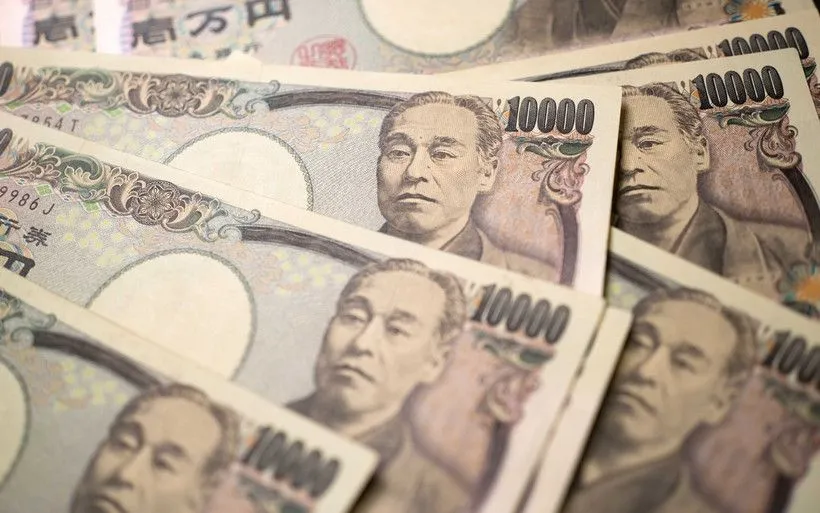 Đồng 1000 Yen của Nhật Bản. (Ảnh: THX/TTXVN)