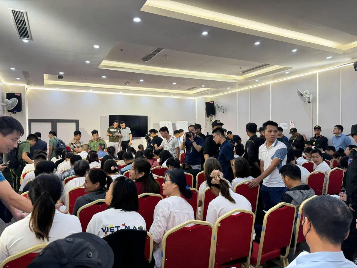 C&ocirc;ng an tỉnh Ph&uacute; Thọ triệt ph&aacute; đường d&acirc;y đa cấp tr&aacute;i ph&eacute;p li&ecirc;n tỉnh - Ảnh 1.