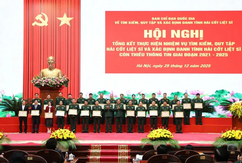 Bằng mọi nỗ lực, giải ph&aacute;p thiết thực đẩy nhanh t&igrave;m kiếm, quy tập, x&aacute;c định danh t&iacute;nh h&agrave;i cốt liệt sĩ  - Ảnh 3.