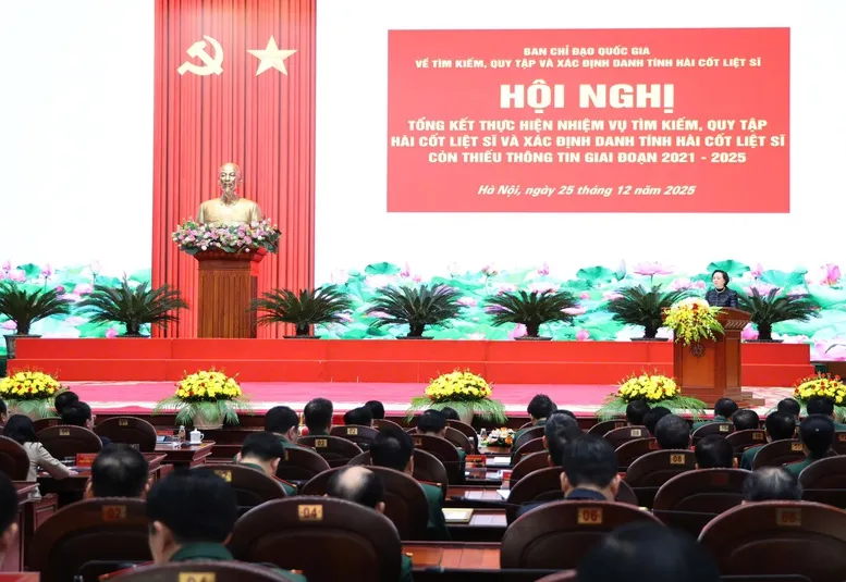 Bằng mọi nỗ lực, giải ph&aacute;p thiết thực đẩy nhanh t&igrave;m kiếm, quy tập, x&aacute;c định danh t&iacute;nh h&agrave;i cốt liệt sĩ  - Ảnh 2.