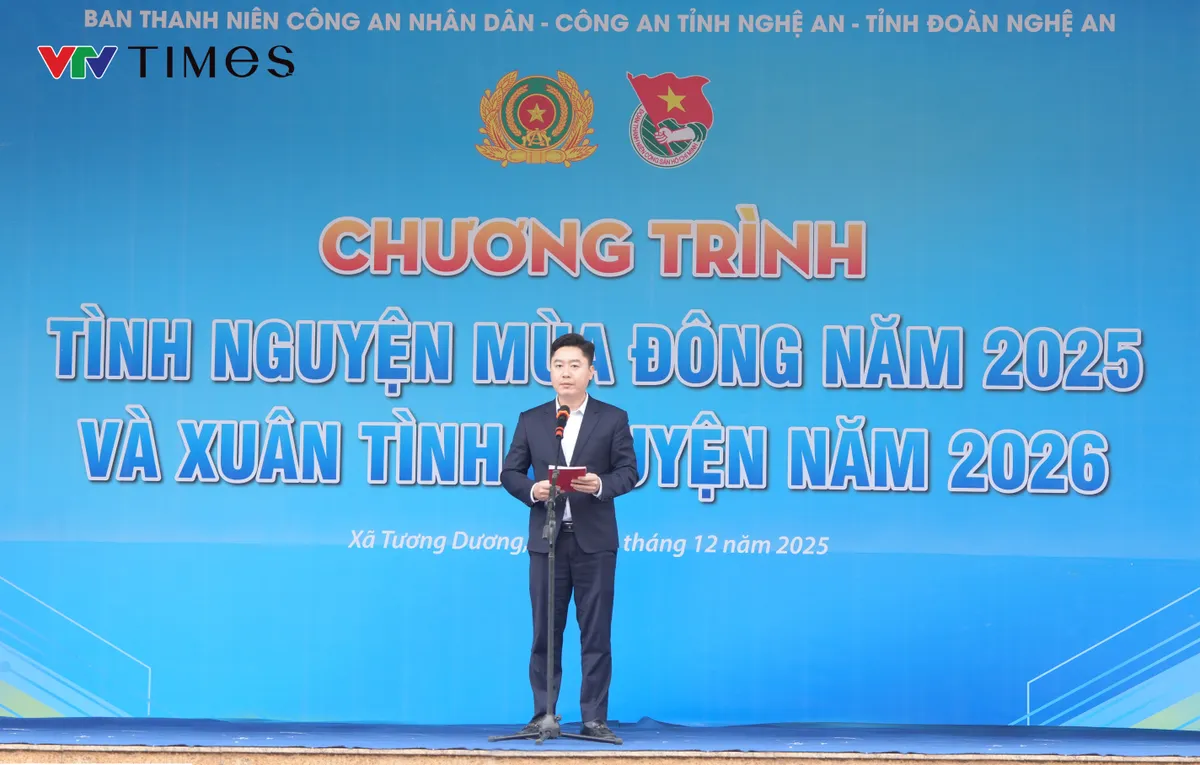 Nghệ An: Chương tr&igrave;nh 'T&igrave;nh nguyện m&ugrave;a Đ&ocirc;ng năm 2025 - Xu&acirc;n t&igrave;nh nguyện năm 2026. - Ảnh 3.