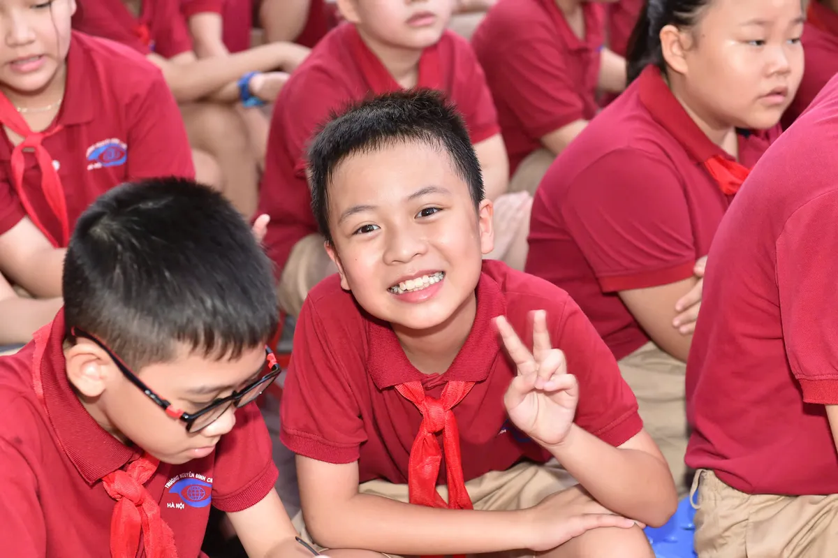 Ph&ograve;ng chống bạo lực học đường: Khi học sinh gửi gắm th&ocirc;ng điệp - Ảnh 3.