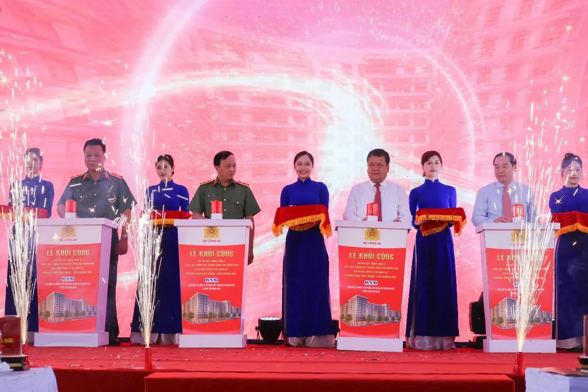 Khởi c&ocirc;ng dự &aacute;n nh&agrave; ở x&atilde; hội quy m&ocirc; hơn 1.500 căn hộ cho lực lượng c&ocirc;ng an tại Kh&aacute;nh H&ograve;a- Ảnh 1.
