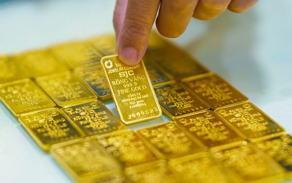 Giá vàng miếng sáng 26/12 tăng 800 nghìn đồng/lượng