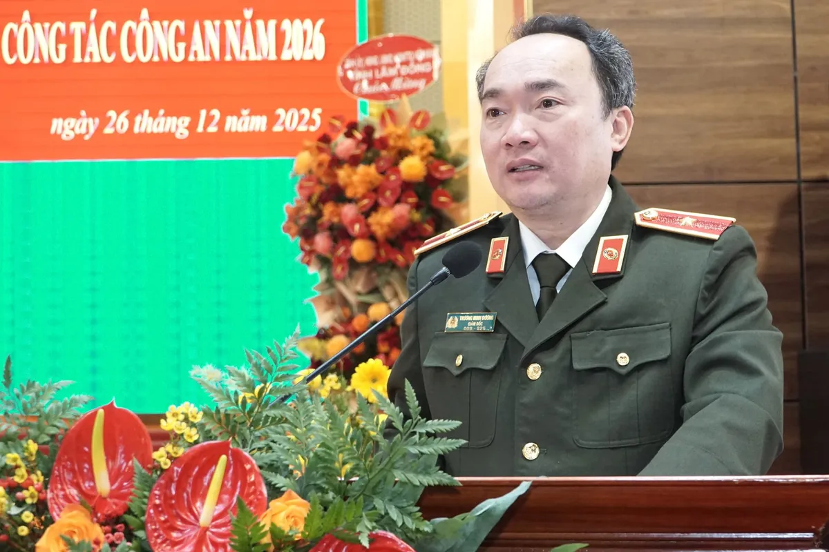 C&ocirc;ng an L&acirc;m Đồng x&acirc;y dựng lực lượng ch&iacute;nh quy, tinh nhuệ, đ&aacute;p ứng y&ecirc;u cầu nhiệm vụ  - Ảnh 1.