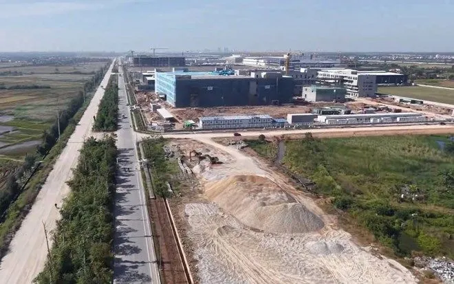 Khu công nghiệp Bắc Tiền Phong, tỉnh Quảng Ninh, nơi xảy ra vụ tai nạn lao động