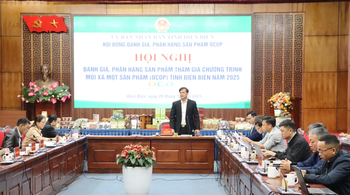 Điện Bi&ecirc;n c&ocirc;ng nhận 23 sản phẩm đạt chuẩn OCOP năm 2025 - Ảnh 1.