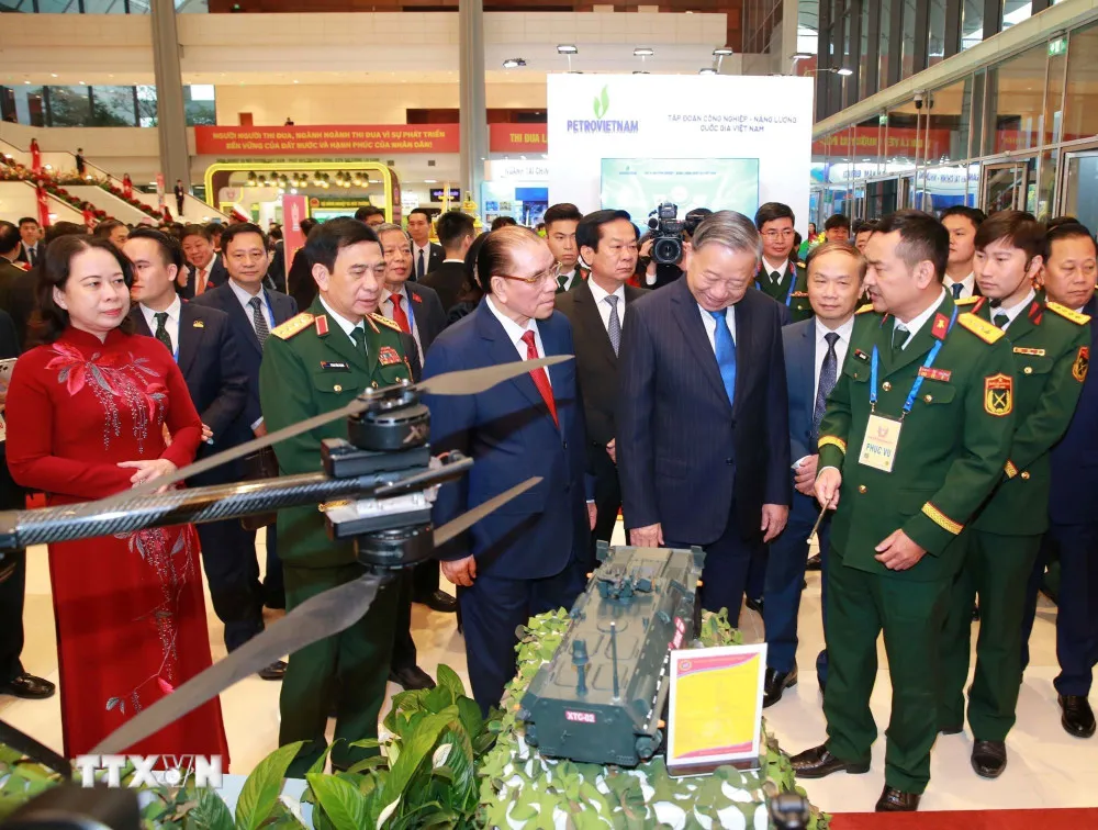 Tổng B&iacute; thư dự khai mạc Đại hội Thi đua y&ecirc;u nước to&agrave;n quốc lần thứ XI  - Ảnh 4.