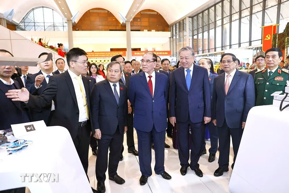 Tổng B&iacute; thư dự khai mạc Đại hội Thi đua y&ecirc;u nước to&agrave;n quốc lần thứ XI  - Ảnh 7.