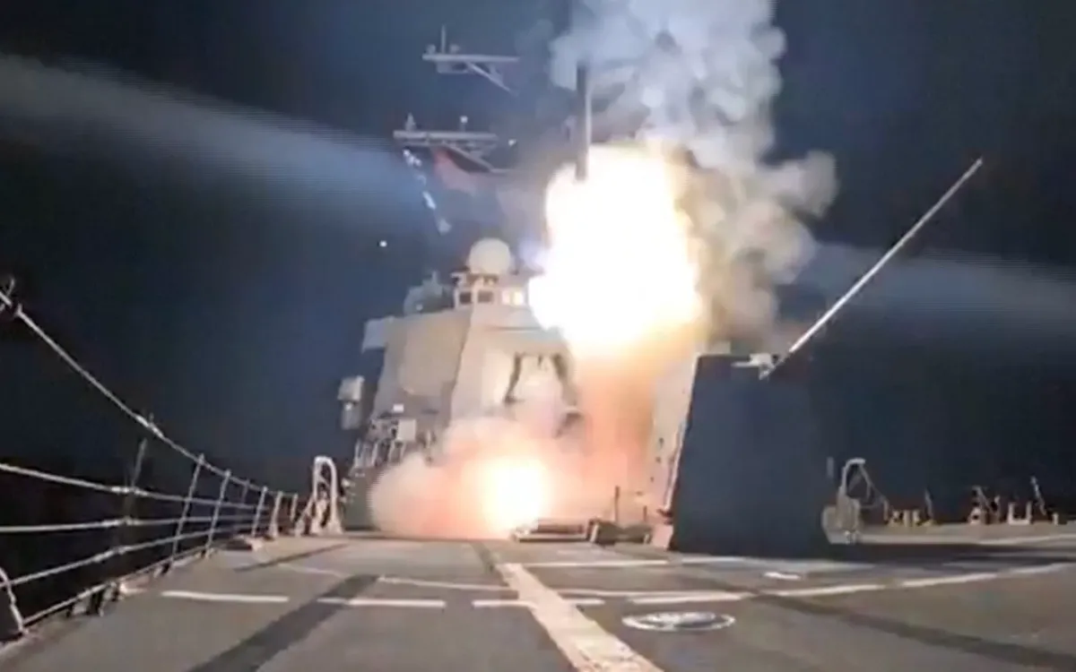 Mỹ tuyên bố tiến hành một cuộc không kích nhằm vào các tay súng IS ở Tây Bắc Nigeria, ngày 25/12/2025 (Ảnh: Al Jazeera)