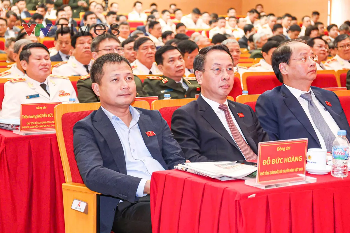 Bộ trưởng Bộ C&ocirc;ng an: Danh hiệu Anh h&ugrave;ng LLVTND lần thứ IV l&agrave; minh chứng cho những cống hiến của C&ocirc;ng an H&agrave; Nội - Ảnh 4.