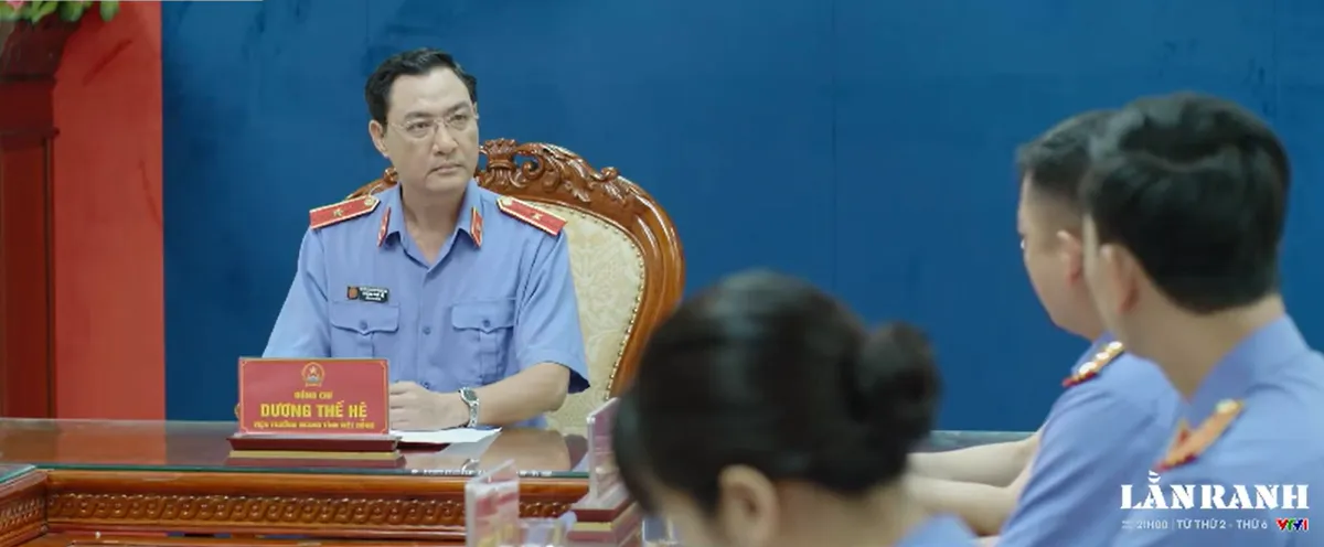 Lằn ranh - Tập 41: T&uacute; th&uacute; nhận với Chủ tịch Thủy việc nhận tiền của Trinh Tam - Ảnh 4.