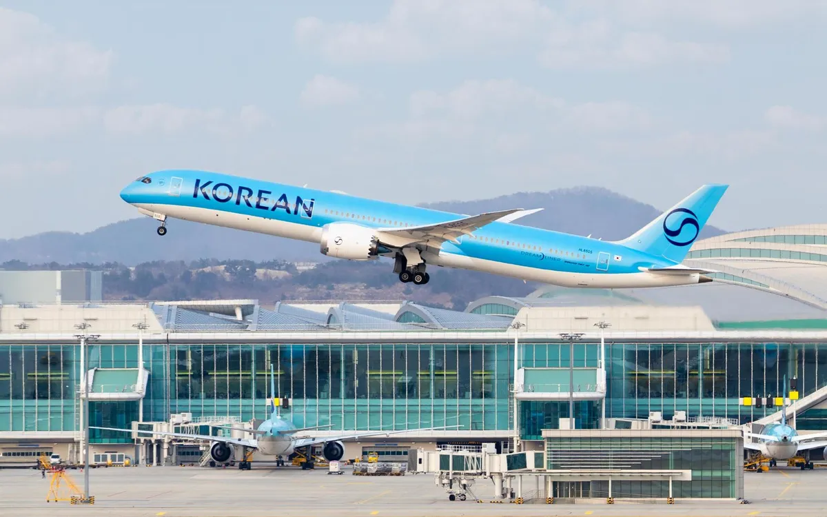 Máy bay Boeing 787-10 của Korean Air (Ảnh: Korean Times)